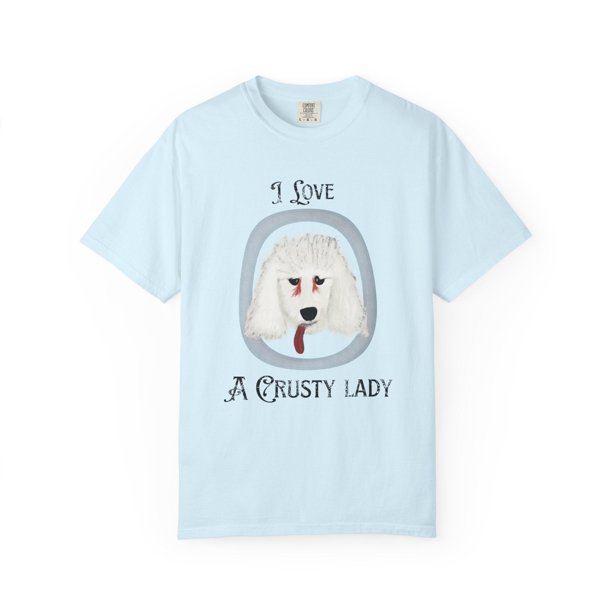 I Love a Crusty Lady Comfort Colors Tee