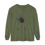 Black Widow Comfort Colors Long Sleeve Tee