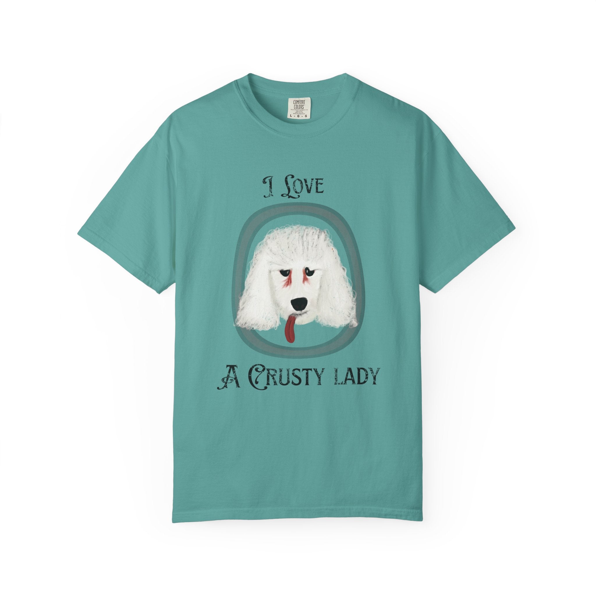 I Love a Crusty Lady Comfort Colors Tee