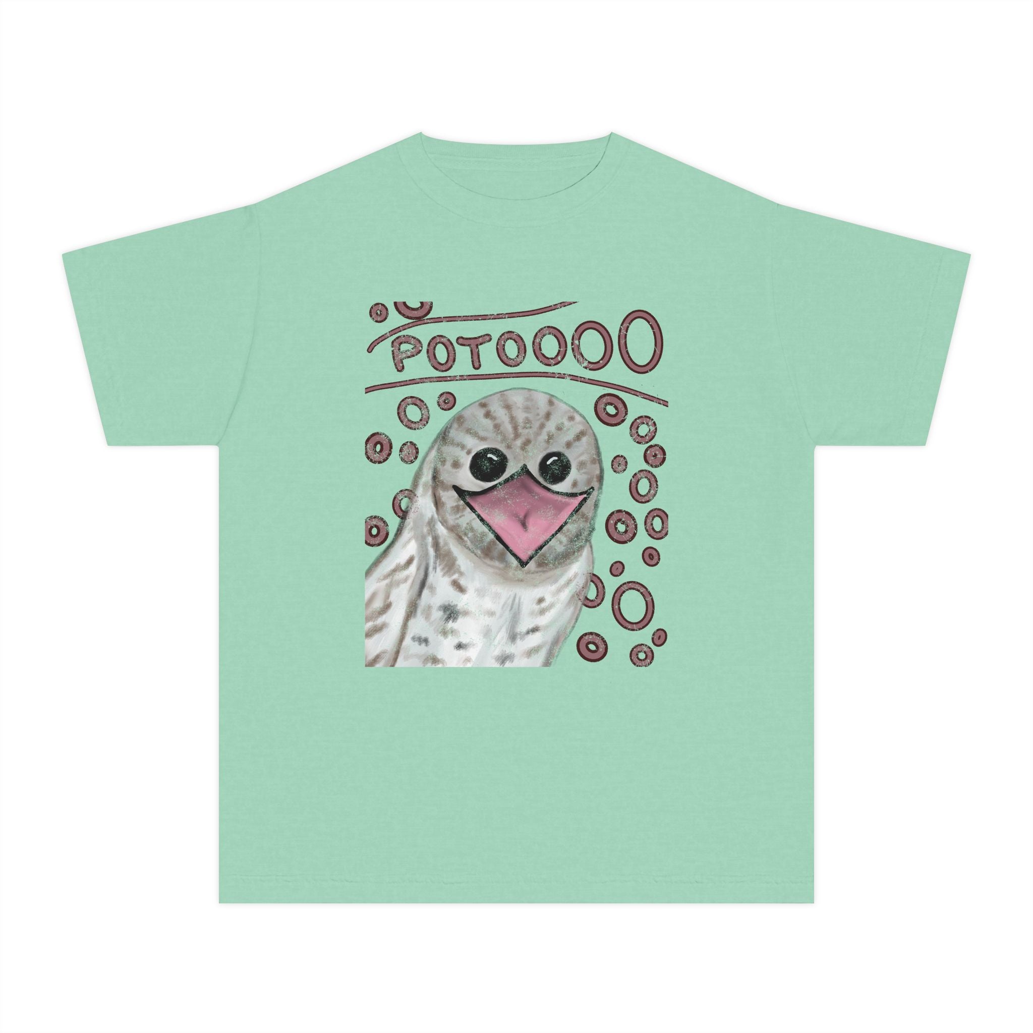 Youth Potoo Bird Comfort Colors Tee