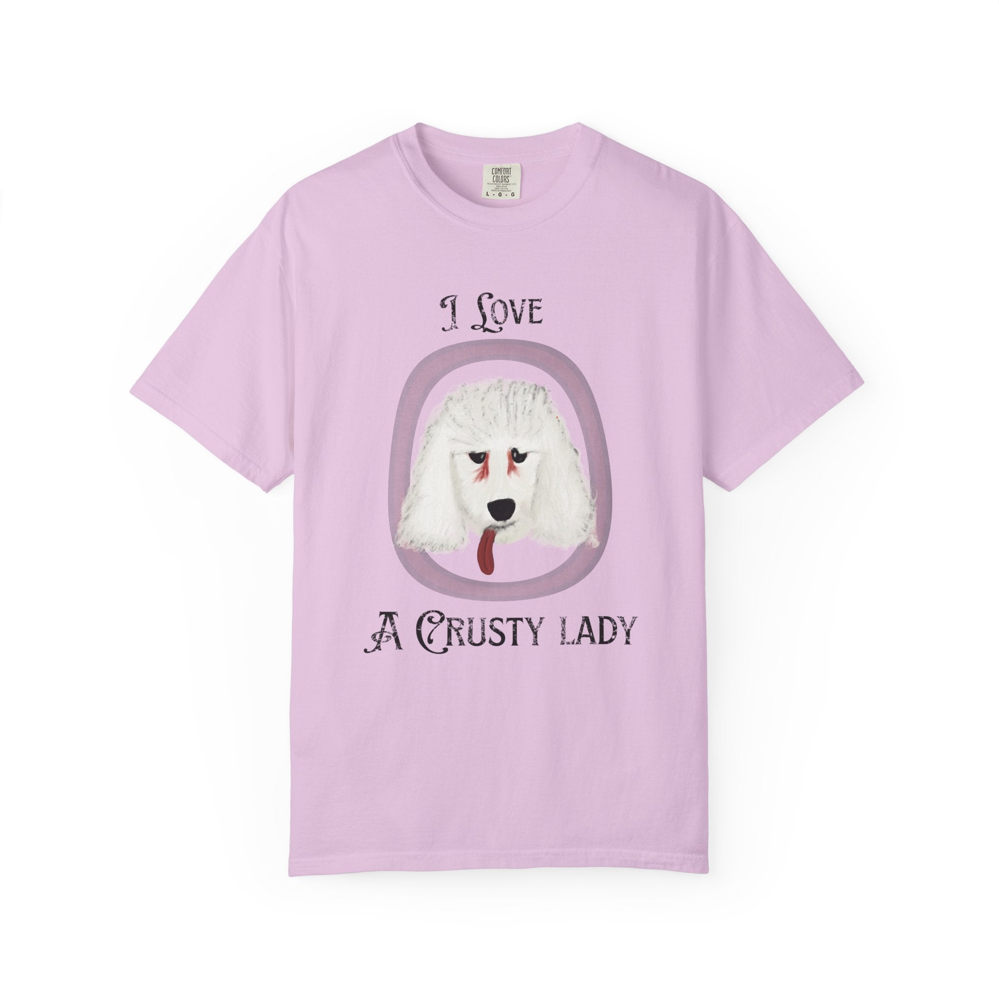 I Love a Crusty Lady Comfort Colors Tee