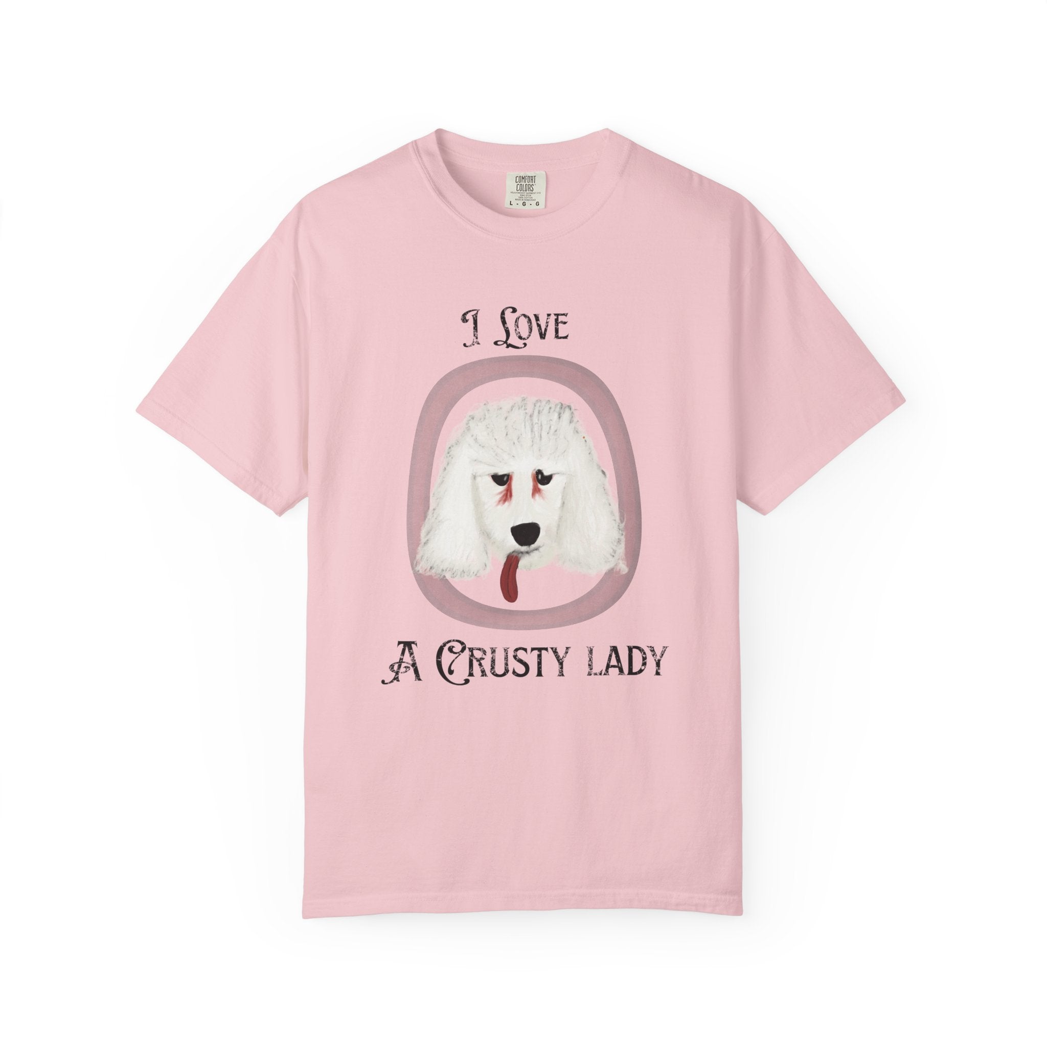 I Love a Crusty Lady Comfort Colors Tee