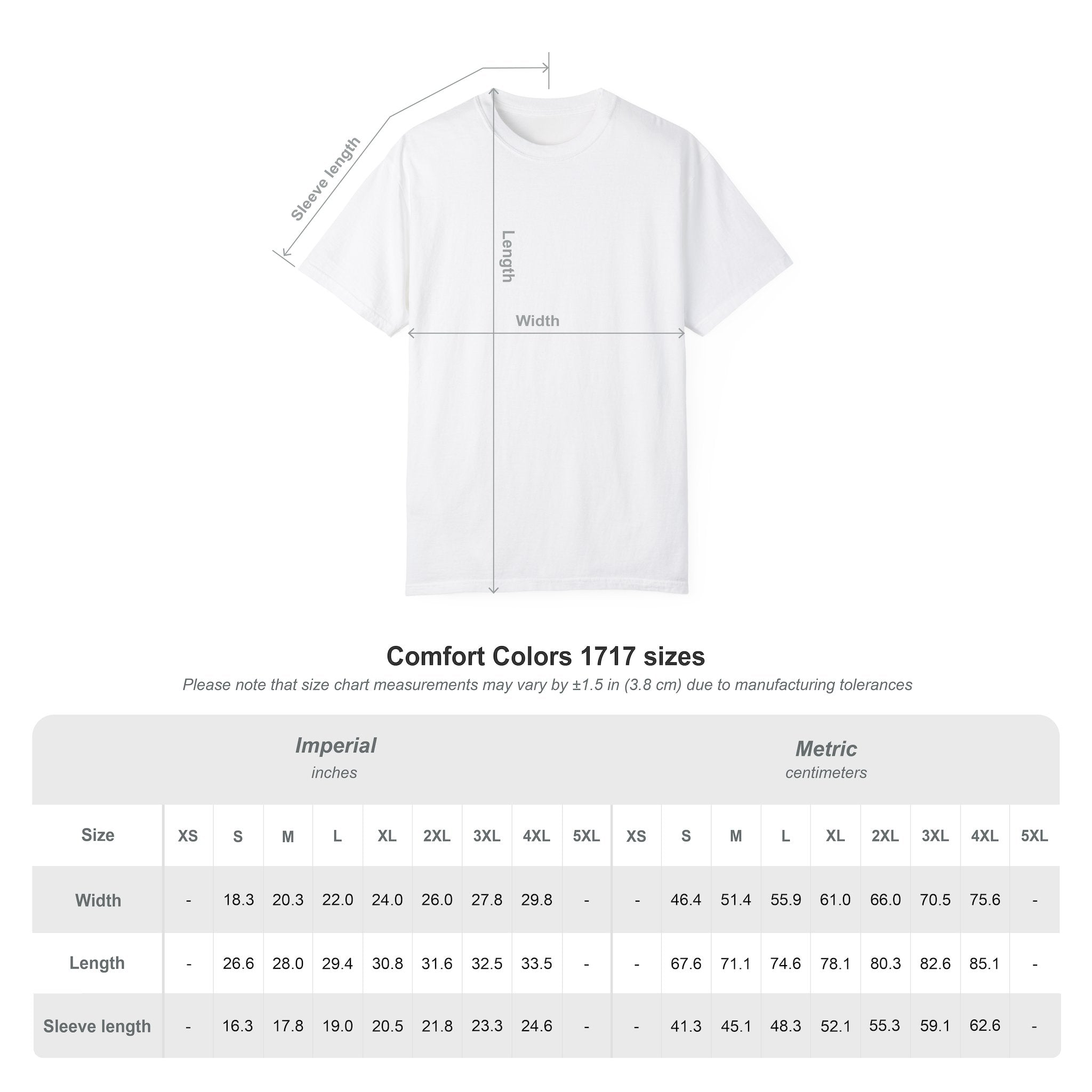 Triopsis Comfort Colors Tee