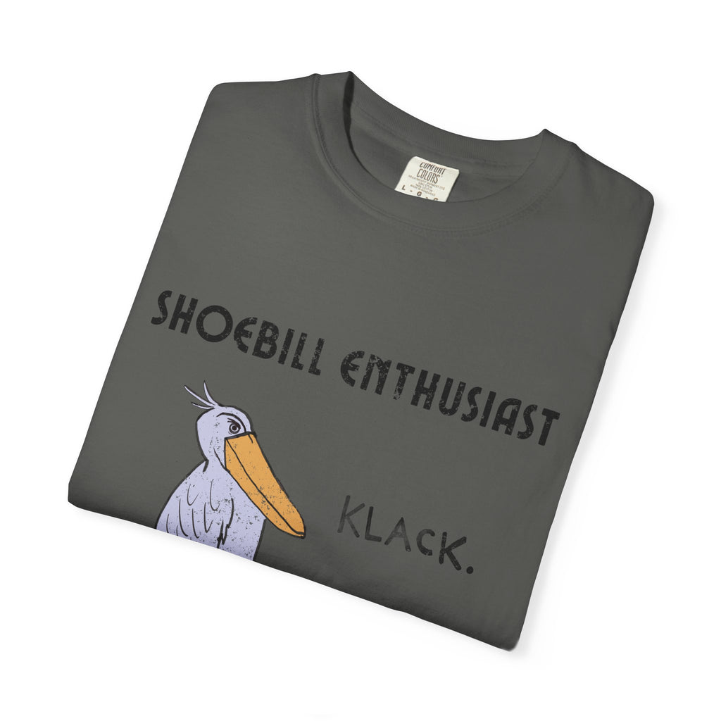 Shoebill Enthusiast Comfort Colors Tee
