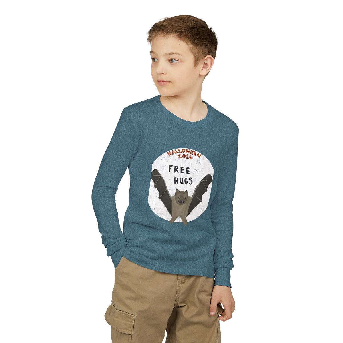 Youth Halloween 2026 Bat Tee