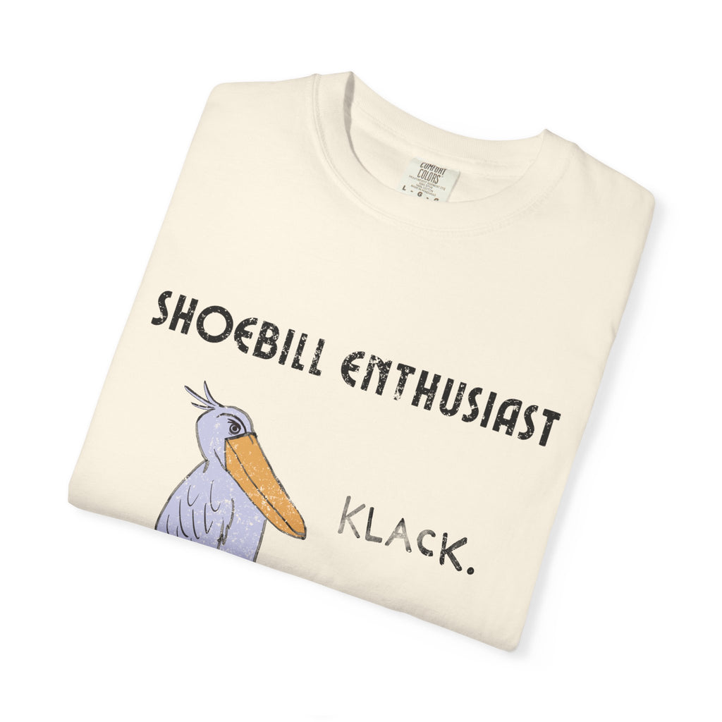 Shoebill Enthusiast Comfort Colors Tee