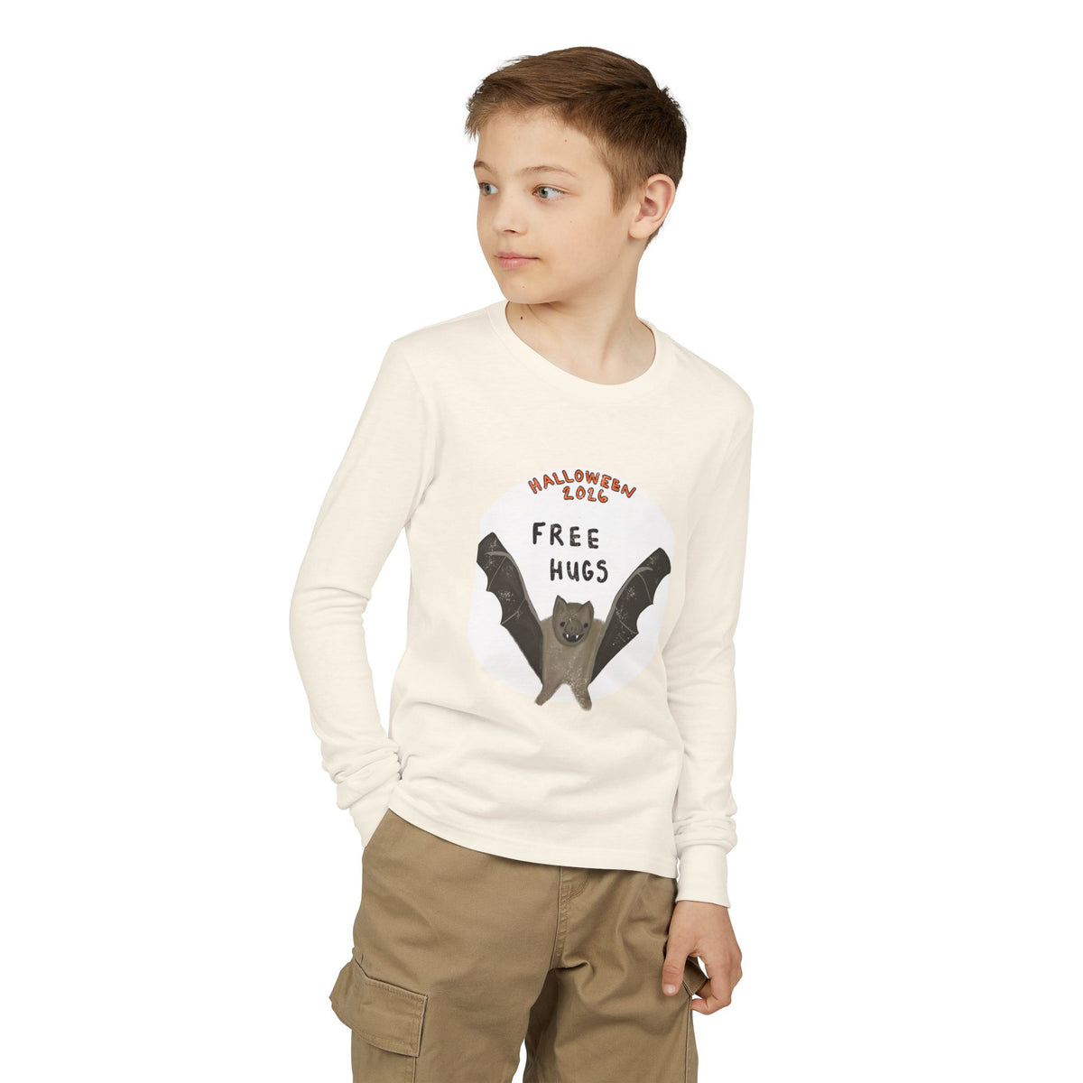 Youth Halloween 2026 Bat Tee